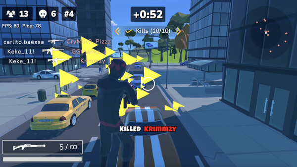 Screenshot z ONE MAP - Never Ending Battle