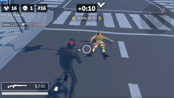 Screenshot z ONE MAP - Never Ending Battle