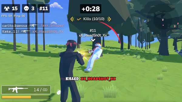 Screenshot z ONE MAP - Never Ending Battle