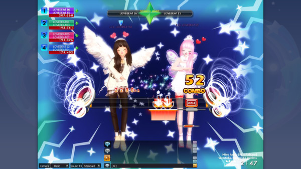 Screenshot z LoveBeat