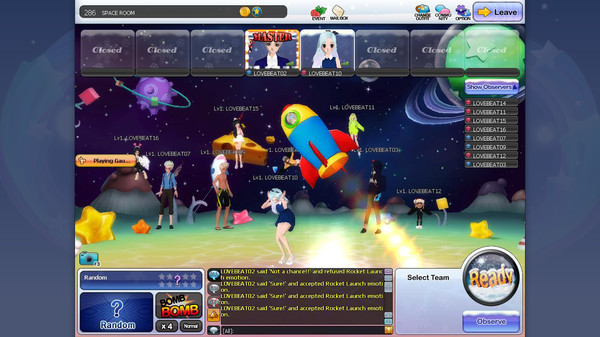 Screenshot z LoveBeat