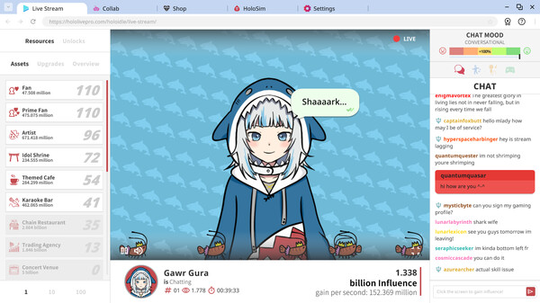 Holoidle