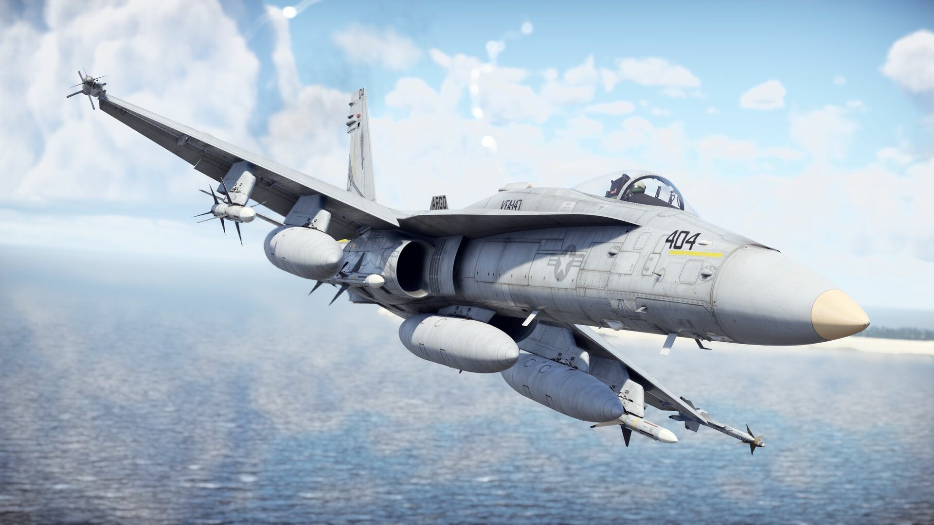 War Thunder - F/A-18 Early (US) Pack screenshot screenshot 1