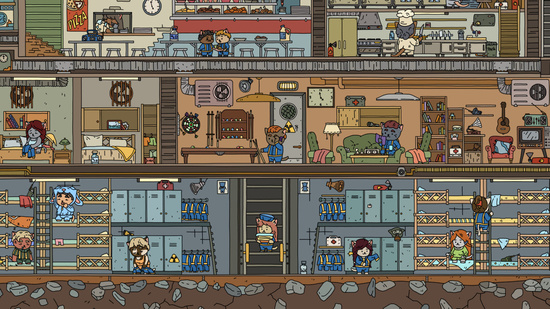 #3. FIND ALL: Bunker - Extra Level (Steam) โดย: Very Very LITTLE Studio