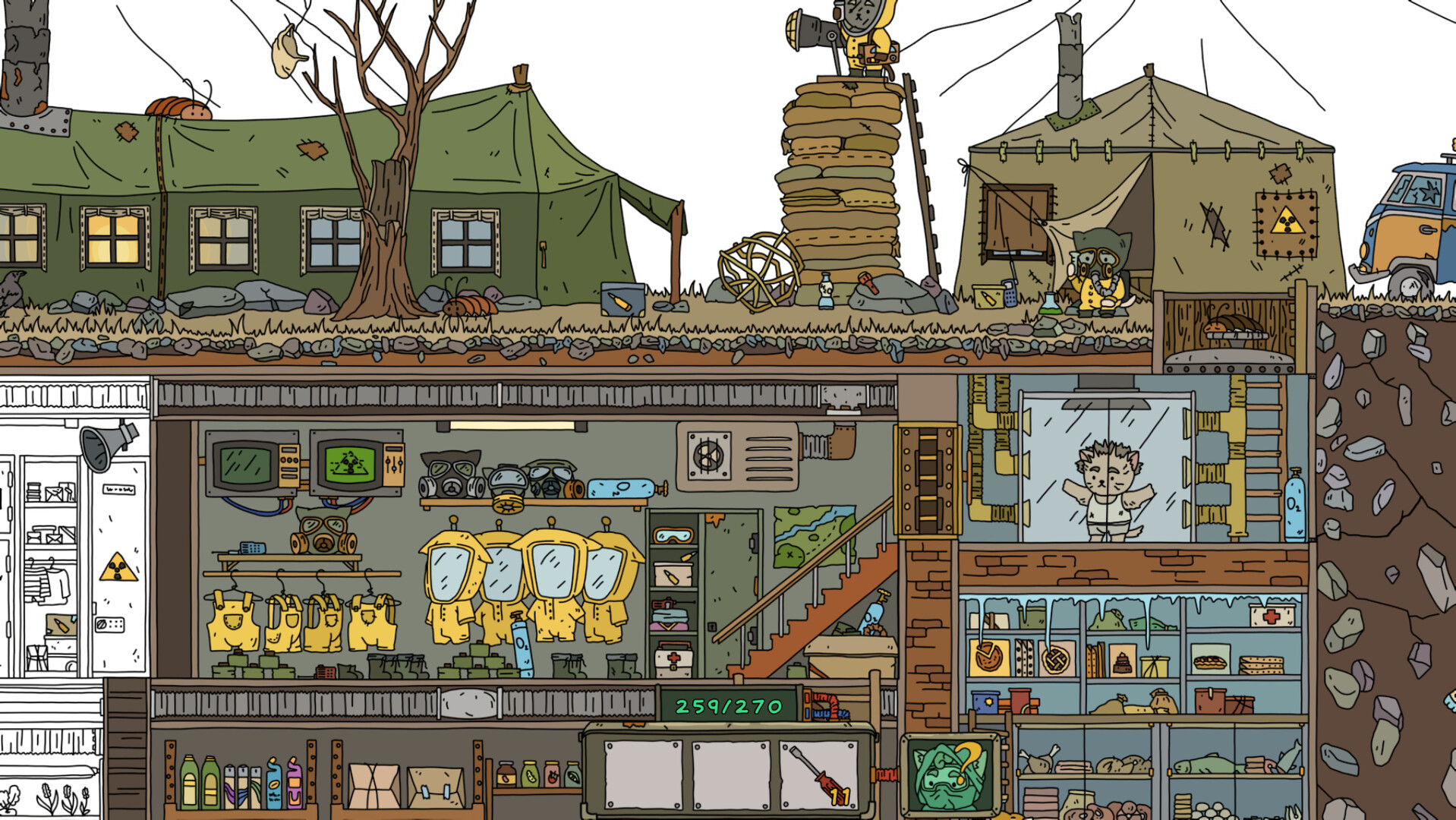 #6. FIND ALL: Bunker - Extra Level (Steam) โดย: Very Very LITTLE Studio