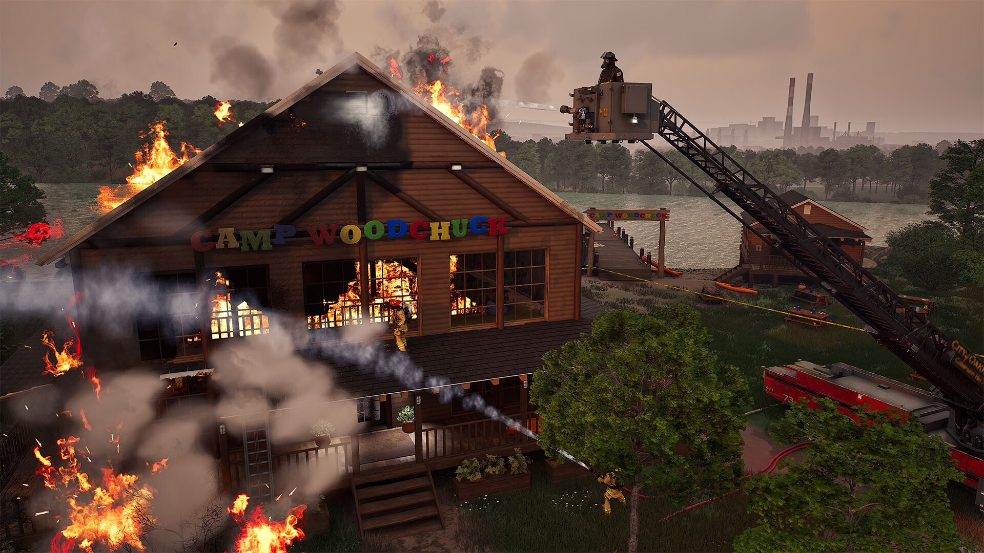 Firefighting Simulator: Ignite - Summer Camp DLC Featured Screenshot #1
