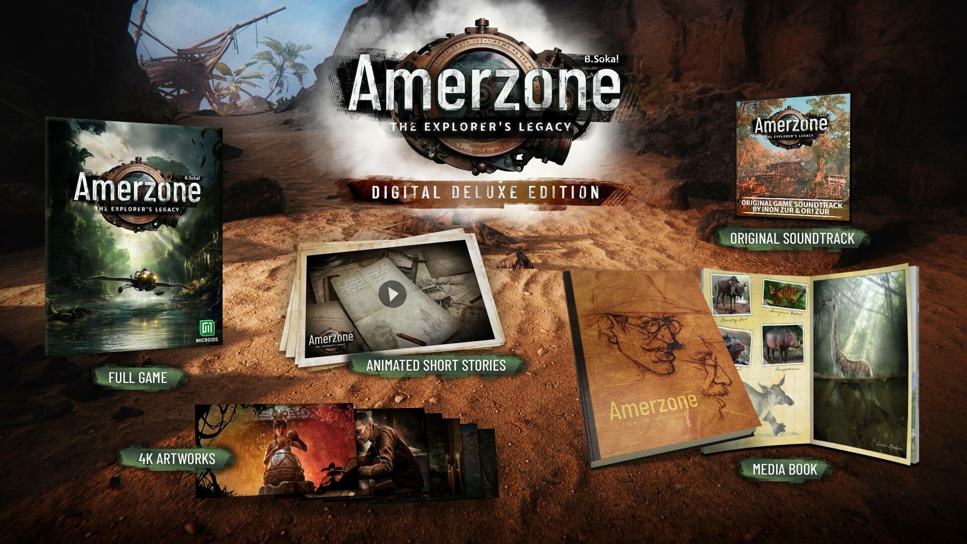 Amerzone - The Explorer's Legacy - Digital Deluxe Upgrade Featured Screenshot #1