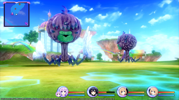 Hyperdimension Neptunia Re;Birth2 Giant Island.