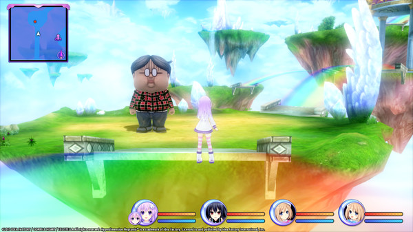 Hyperdimension Neptunia Re;Birth2 Giant Island.
