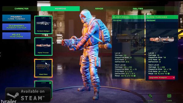 Screenshot z Data Drift: Cyberpunk Shooter Top Down indie action