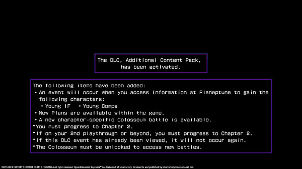 Hyperdimension Neptunia Re;Birth2 Babysitter's Club