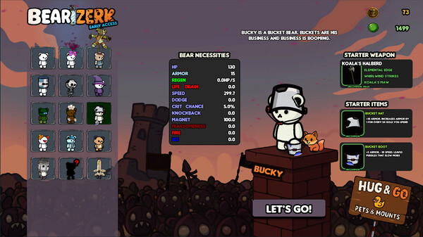 Screenshot z Bearzerk