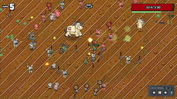 Screenshot z Bearzerk