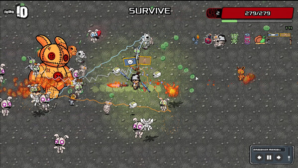Screenshot z Bearzerk