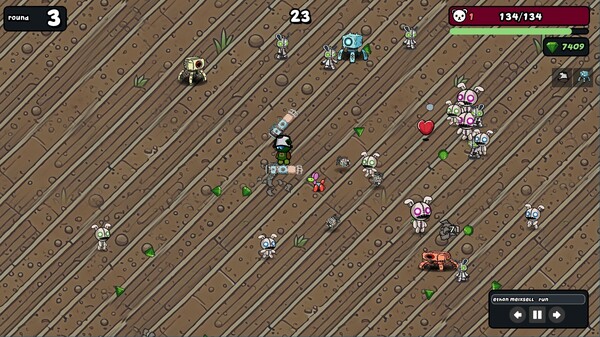 Screenshot z Bearzerk