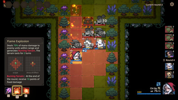 Screenshot of GalanWarSong