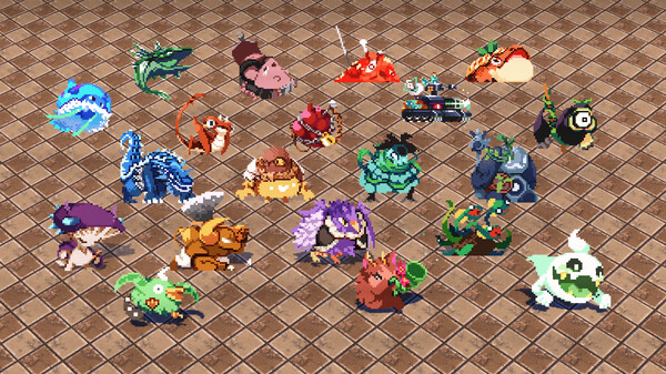 RPG Developer Bakin Mokemo Factory MONSTER PIXEL PACK Vol.2