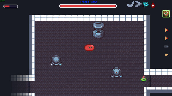 Скриншот 2 из игры Slime With A Gun