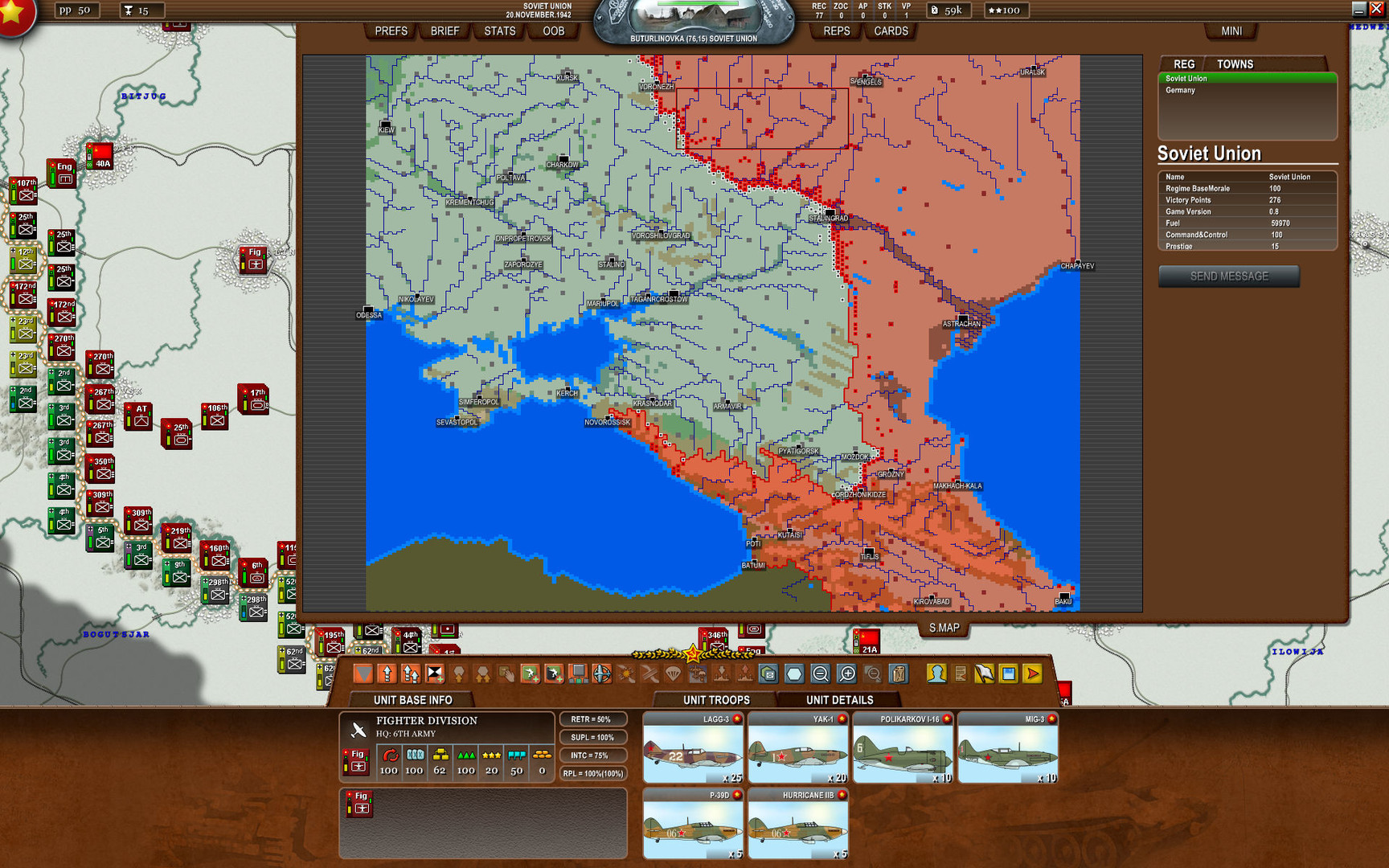 Decisive Campaigns: Case Blue screenshot #5