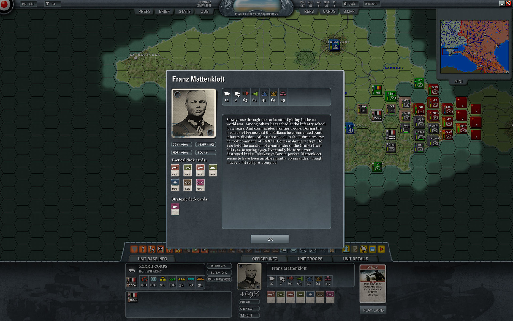 Decisive Campaigns: Case Blue screenshot #1