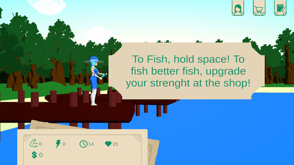 Screenshot z Type 'n' Fish