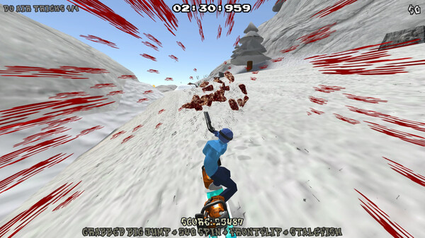 Radical Zomboarding screenshot 1