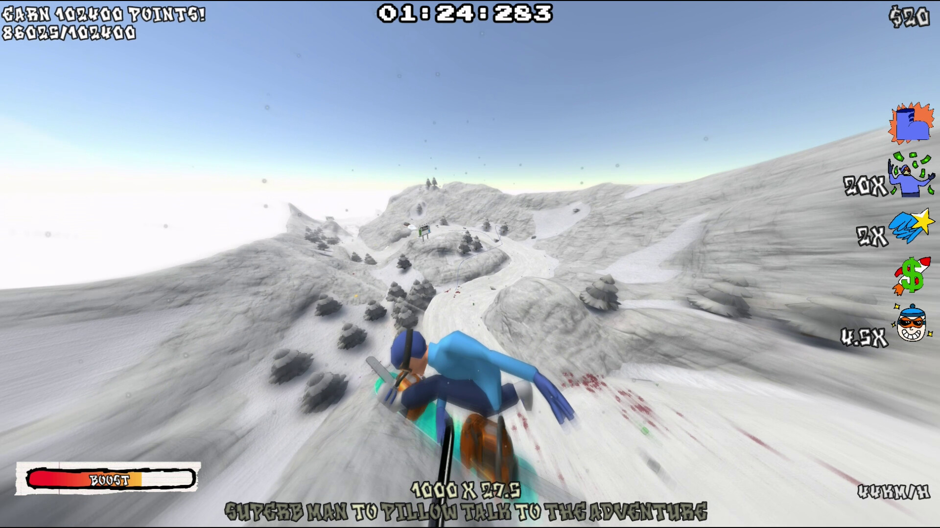 Radical Zomboarding screenshot #6