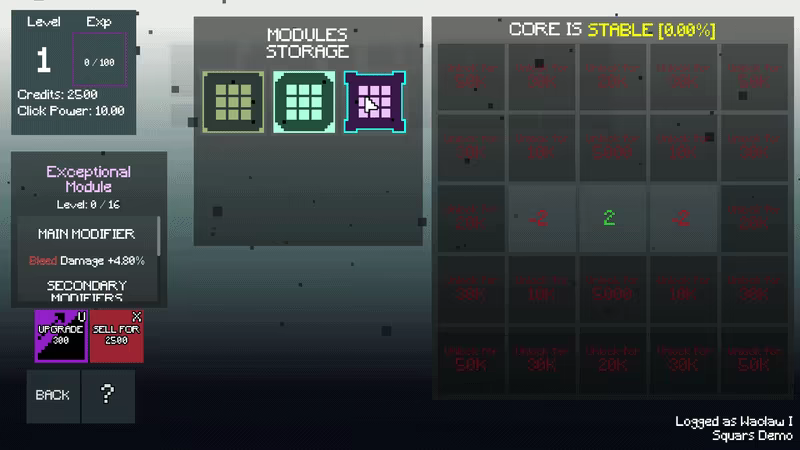 Squars: Incremental Defense video 6