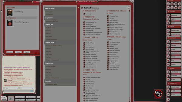 Fantasy Grounds - Werewolf: Scent of Decay