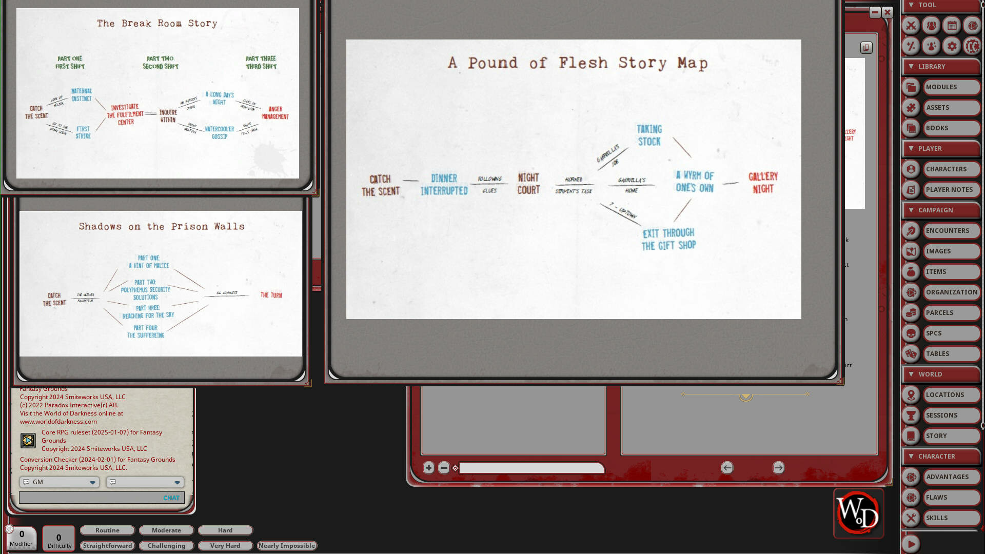 Fantasy Grounds - Werewolf: Scent of Decay Featured Screenshot #1