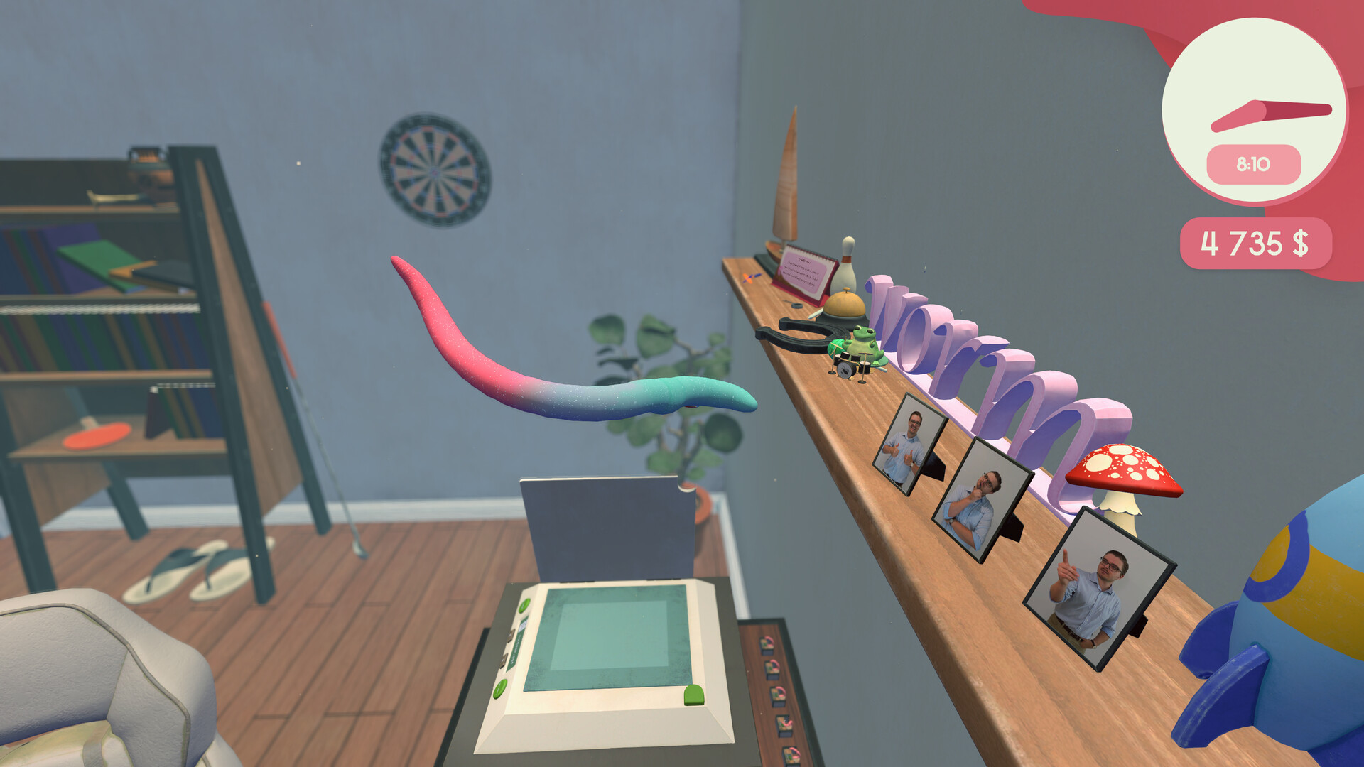 Screenshot Worming from Home