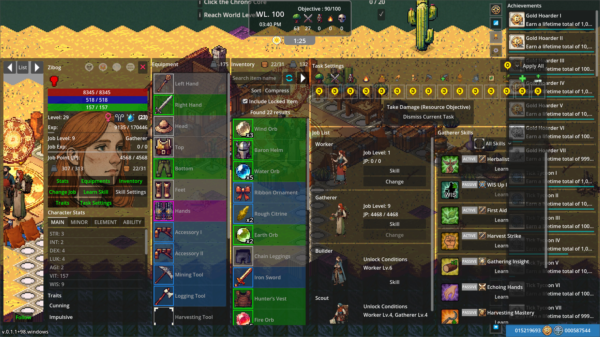 Chronominion Idler screenshot #6