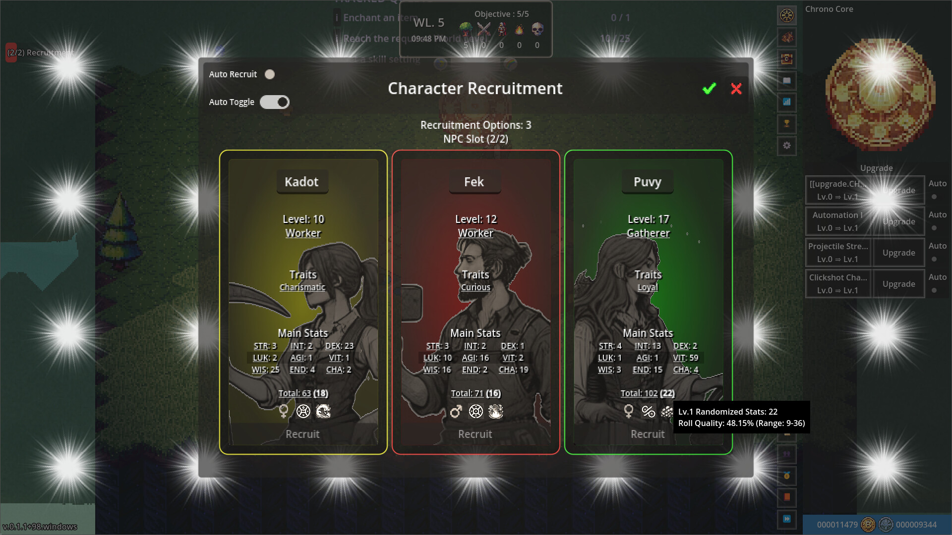 Chronominion Idler screenshot #10