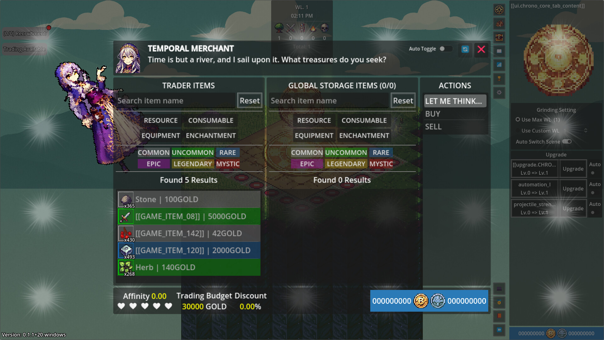 Chronominion Idler screenshot #6