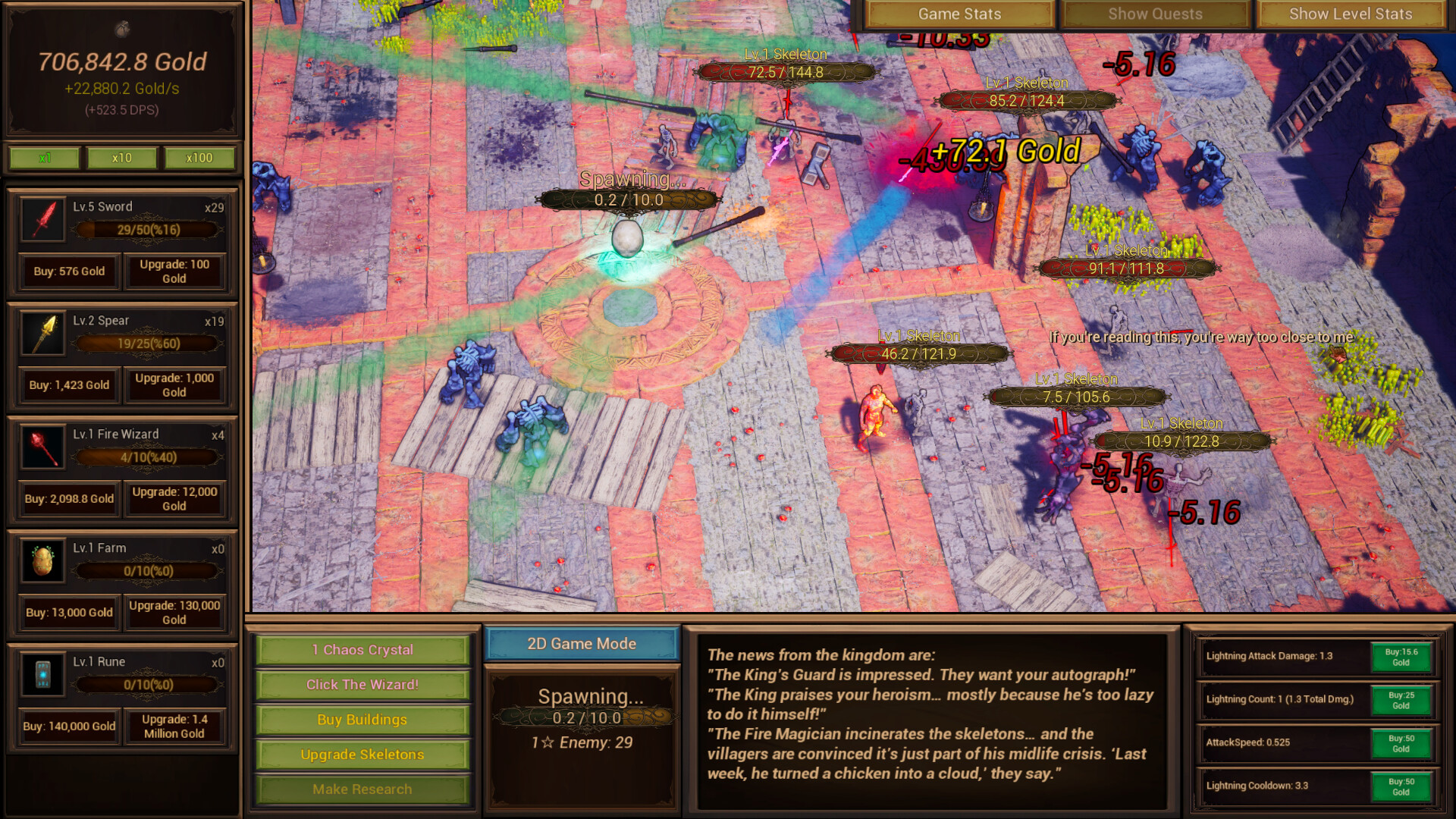 Kill The Skeletons screenshot 2