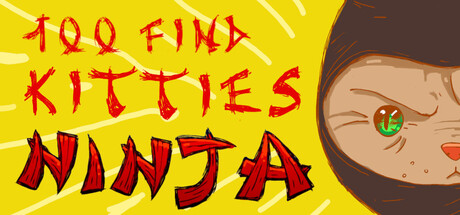 100 Find Kitties: Ninja header banner