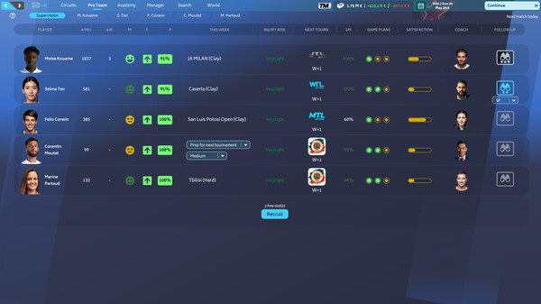 Tennis Manager 25