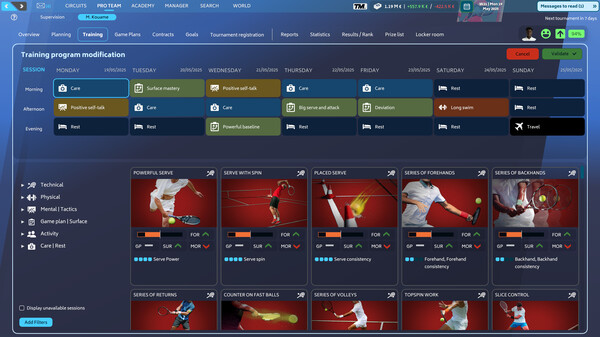 Tennis Manager 25 (Steam Account) screenshot 5