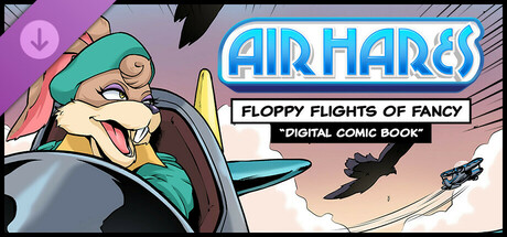 Arte de Air Hares: Floppy Flights of Fancy- Digital Comic Book