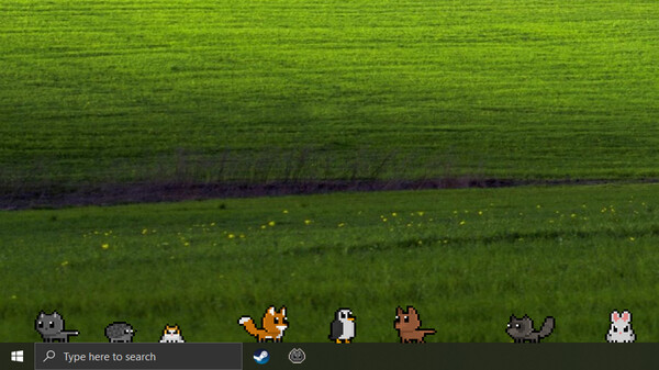 Скриншот из Screen Pets