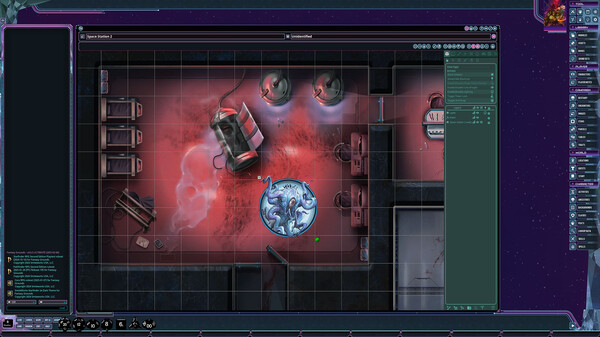 Fantasy Grounds - Starfinder 2 RPG - Flip-Mat: Space Station