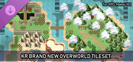 RPG Maker MZ - KR Brand New Overworld Tileset cover art