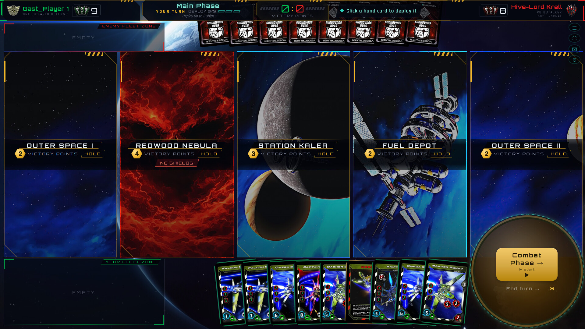 Star Squadrons: Galactic Trading Card Game screenshot 1