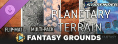Fantasy Grounds - Starfinder 2 RPG - Flip-Mat: Planetary Terrain Multi-Pack Small Capsule Image