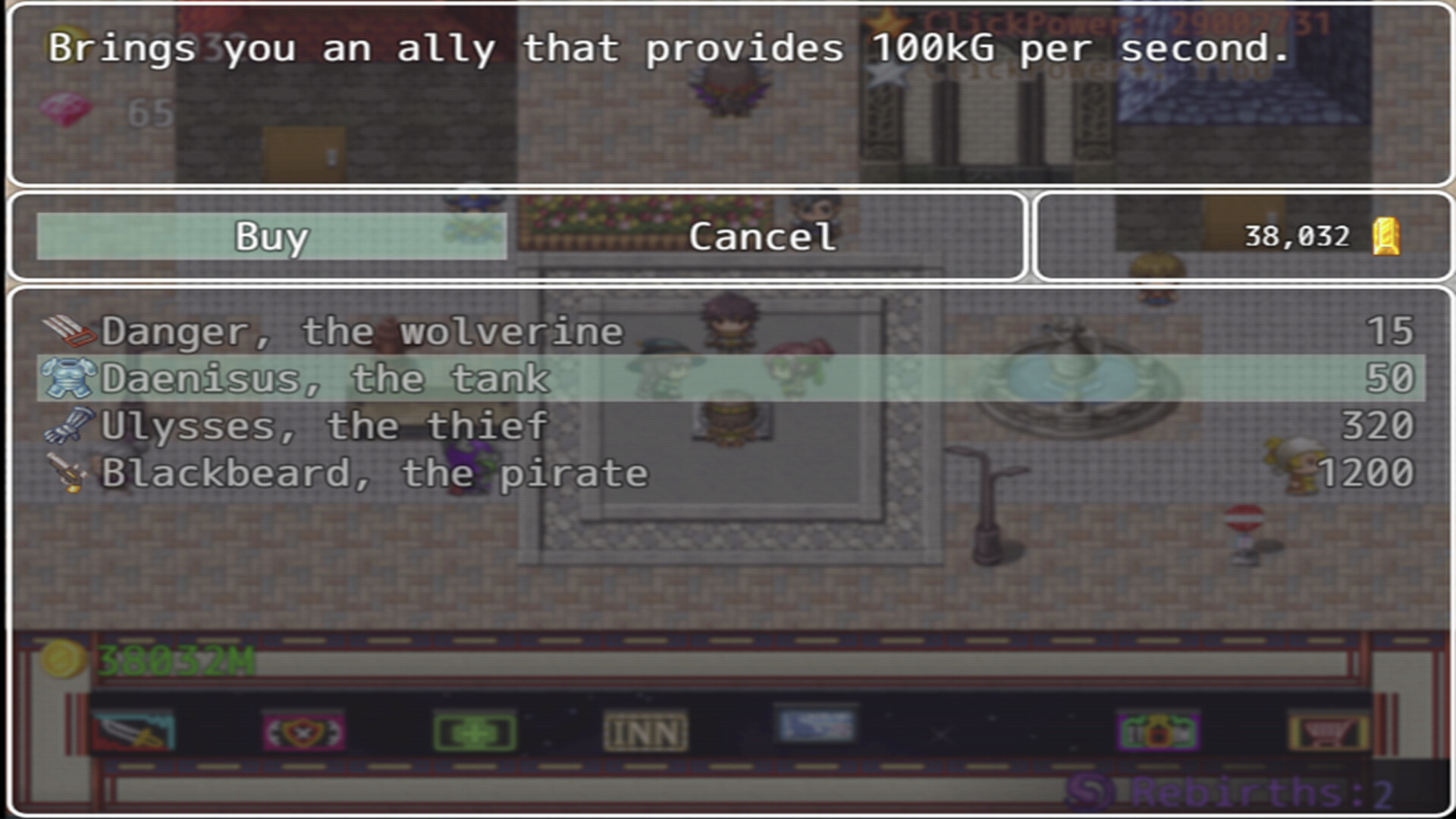 Golden Clicker screenshot #2