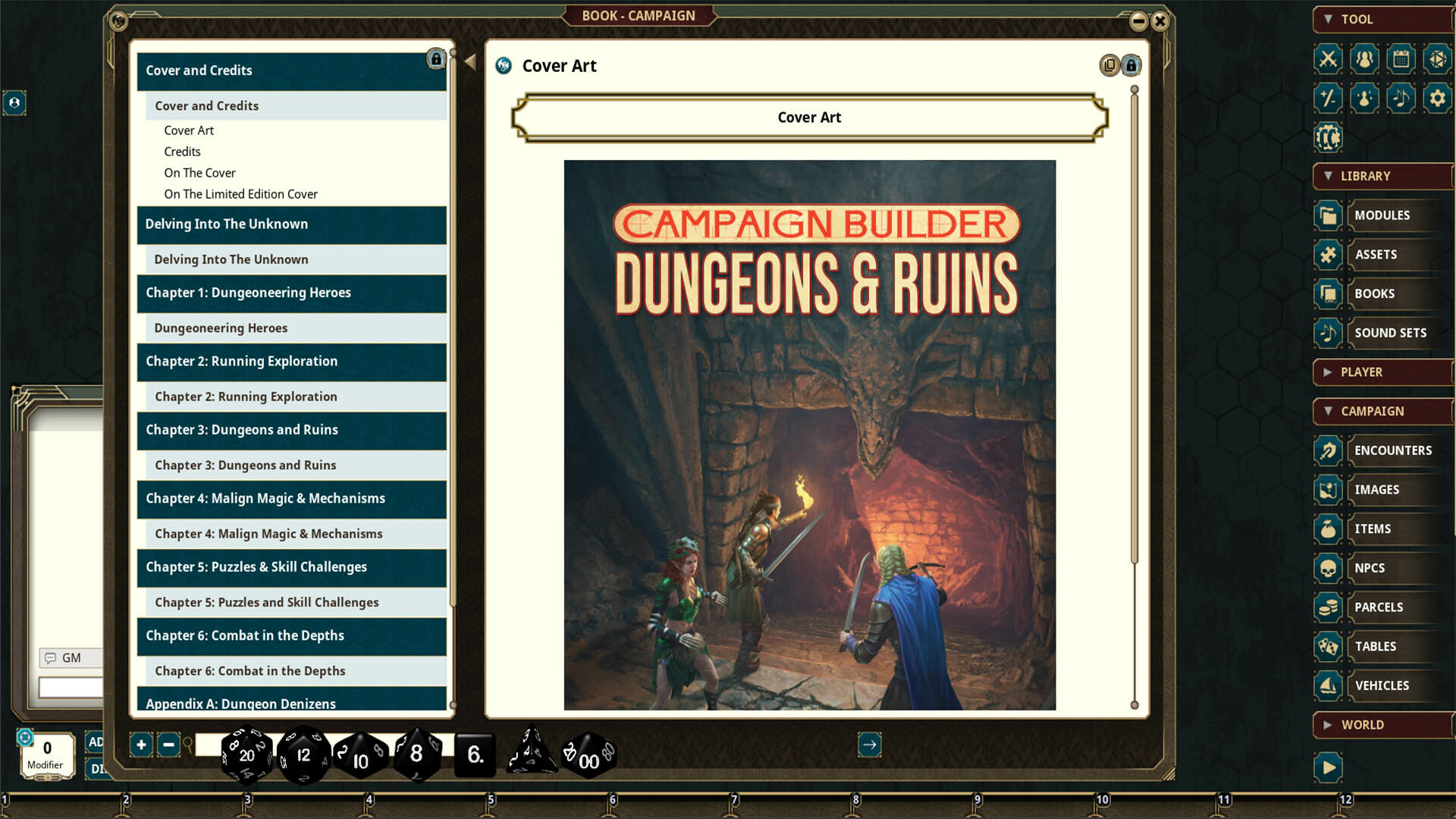 Fantasy Grounds - Campaign Builder: Dungeons & Ruinsのスクリーンショット 1