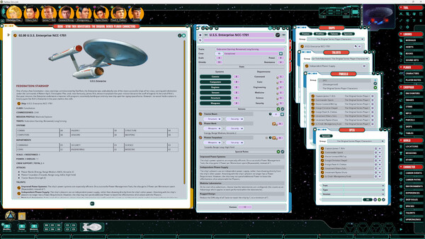 Fantasy Grounds - Star Trek Adventures: The Original Series Player Characters