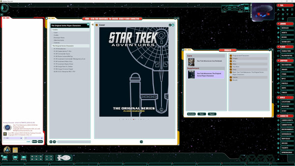 Fantasy Grounds - Star Trek Adventures: The Original Series Player Characters