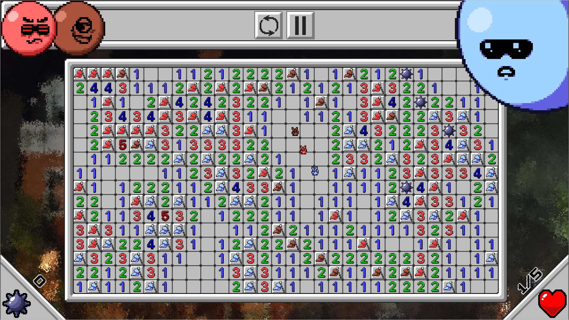 #5. Minesweeper Together (Steam) Podle: anchikai