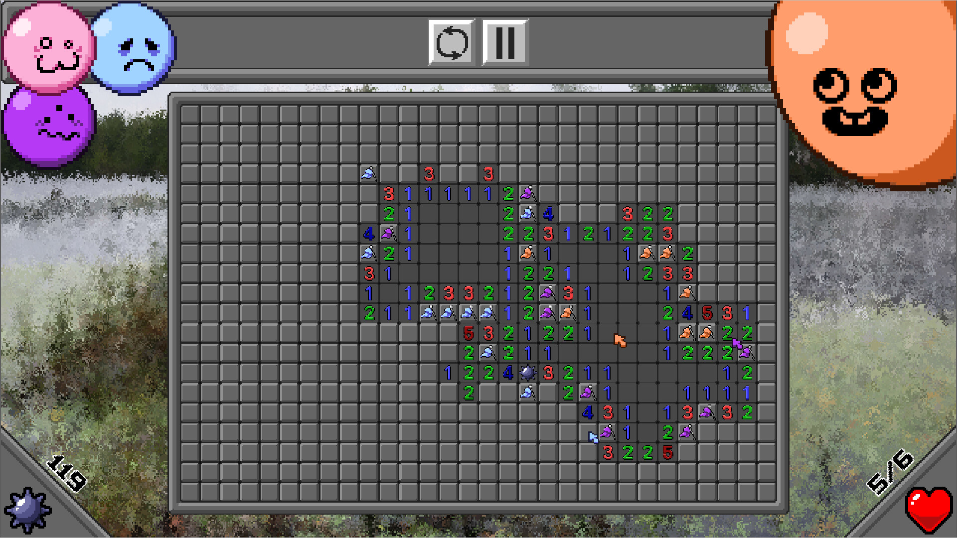 #8. Minesweeper Together (Steam) Podle: anchikai